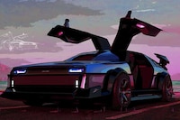 Retro-Futuristic Sports Cars Image 5