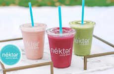 Celebratory Smoothie Campaigns