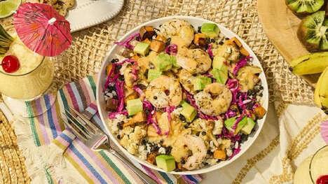 Seasonal Caribbean Shrimp Bowls