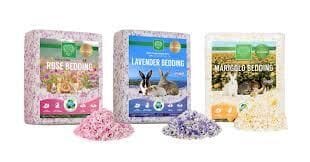 All-Natural Floral Rabbit Bedding