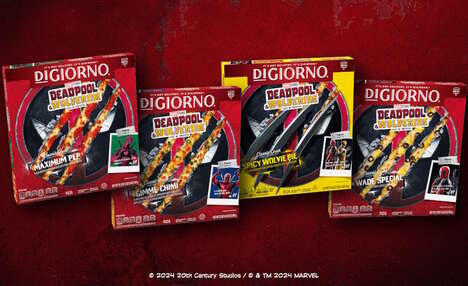 Cinematic Superhero Frozen Pizzas