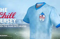 Temperature-Sensing Soccer Jerseys