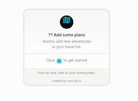 Efficient Travel Planners