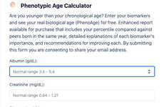 Phenotypic Age Calculators