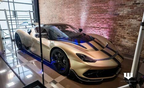 Bat-Inspired Luxury Hypercar Events