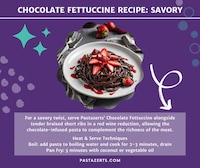 Versatile Chocolate Pastas Image 3