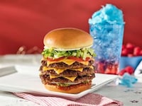 Patriotic Olympics-Inspired Burgers Image 1