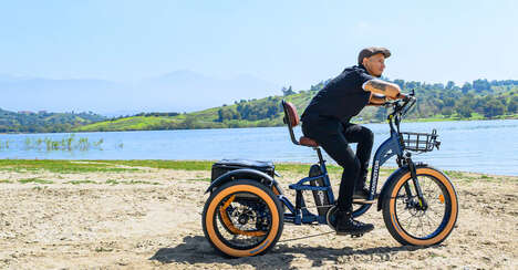 Full-Suspension Electric Lifestyle Trikes