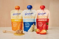 Conveniently Pouched Greek Yogurts Image 1