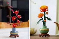 Vibrant Flower Puzzle Sets