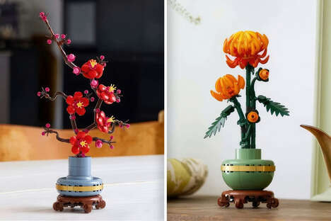 Vibrant Flower Puzzle Sets