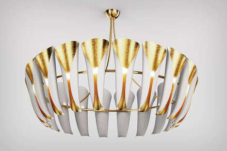 Jewel-Inspired Chandelier Lights