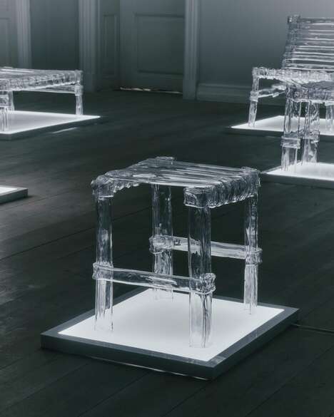 Organic Plastic Furniture Series