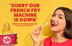 French Fry Frozen Yogurts