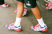 Retro Racecar-Inspired Shoes Image 1