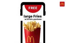 Complimentary QSR Fries Promotions