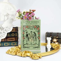 Detailed Ceramic Book Vases
