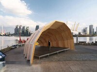 Eucalyptus Wood Curved Pavilions Image 2