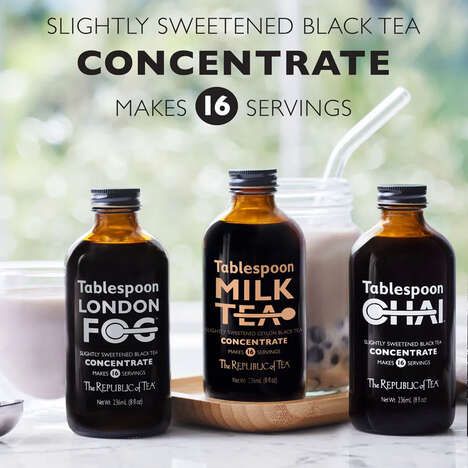 Lightly Sweetened Tea Concentrates