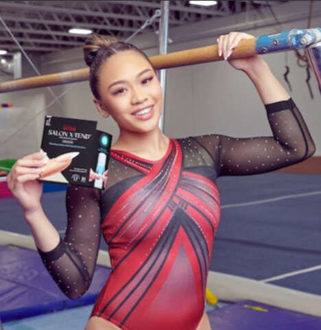 Gymnast-Backed Nail Products