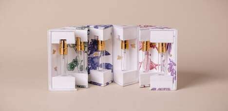 Honeybee-Themed Fragrance Packaging