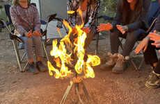 Collapsible Campsite Torches