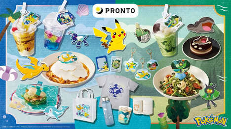 Seasonal Anime Cafe Menus