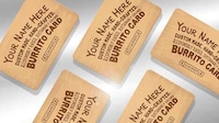 Burrito Celebrity Card Applications