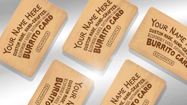Burrito Celebrity Card Applications
