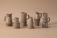 Cardboard-Inspired Ceramic Household Art Image 3