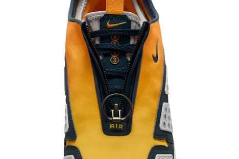 Boldly Designed Zipped Sneakers