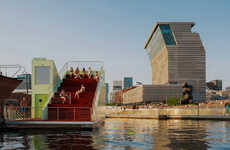 Reflection-Inducing Floating Saunas