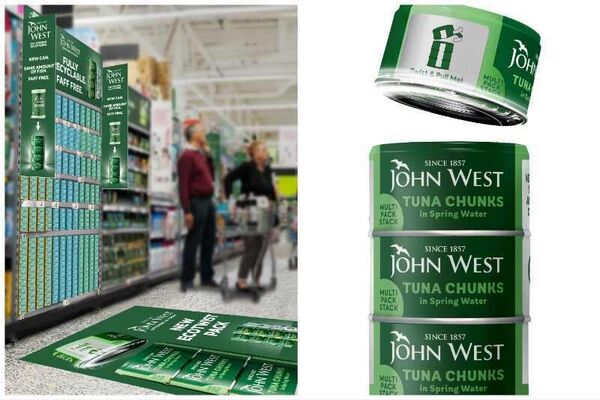 Connecting Tuna Can Packaging