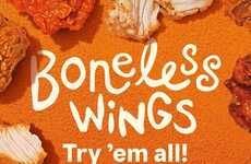 Deliciously Seasoned Boneless Wings
