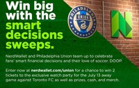 Finance-Sport Partnership Sweepstakes Image 1