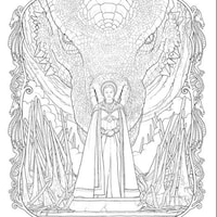 Show-Inspired Coloring Books Image 5