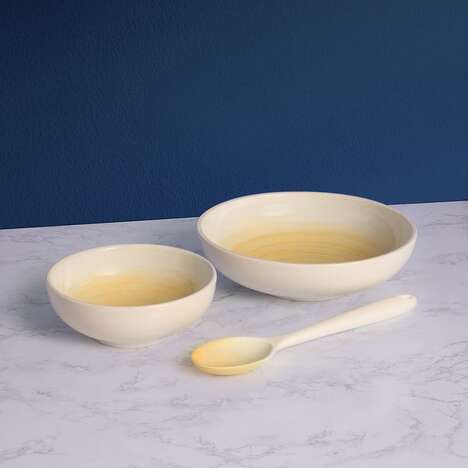 Macaroni-Inspired Tonal Dinnerware