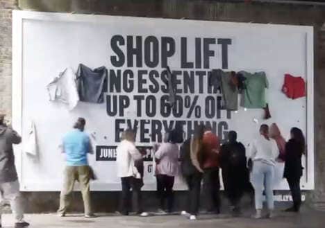 Athletic Apparel Interactive Billboards