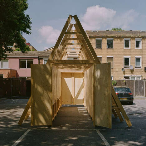 A-Frame Timber Wooden Pavilions
