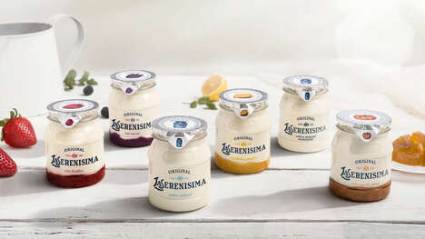 Natural Yogurt Jars