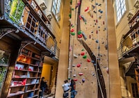 Rock-Climbing Work Spaces