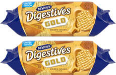 Golden Caramel Digestive Cookies