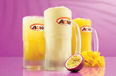 Icy Passionfruit Beverages