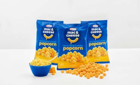 Cheesy Macaroni-Flavored Popcorns