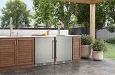 Dual-Function Outdoor Kitchen Appliance