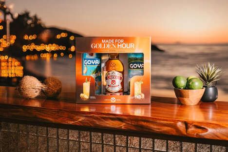 Golden Hour-Inspired Cocktail Kits