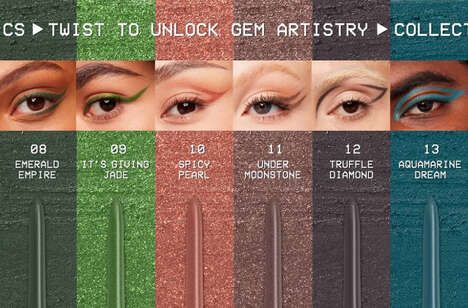 Gem-Toned Eyeliners