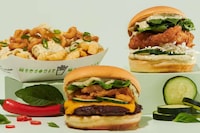 Thai Cuisine Burger Menus