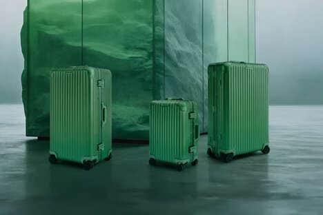 Jewel-Toned Luggage Collections