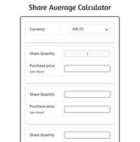 Share Average Calculators Image 1